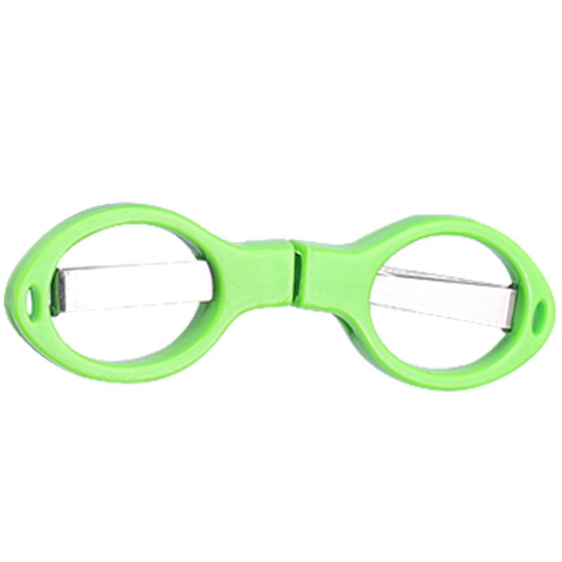 Multifunction 8 Words Fold Scissors Plastic Handle Stainless Steel Student Stationery Handmade Crafts Kids Diy Tool