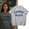 The Summer I Turned Pretty - Cousins Beach T-shirt Women Girl O-neck Summer Shirt Gift for Fans