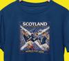 Schottland Großes Land Weltmeisterschaft 26 T-Shirt / Tartan Army Dalglish McTominay Tee