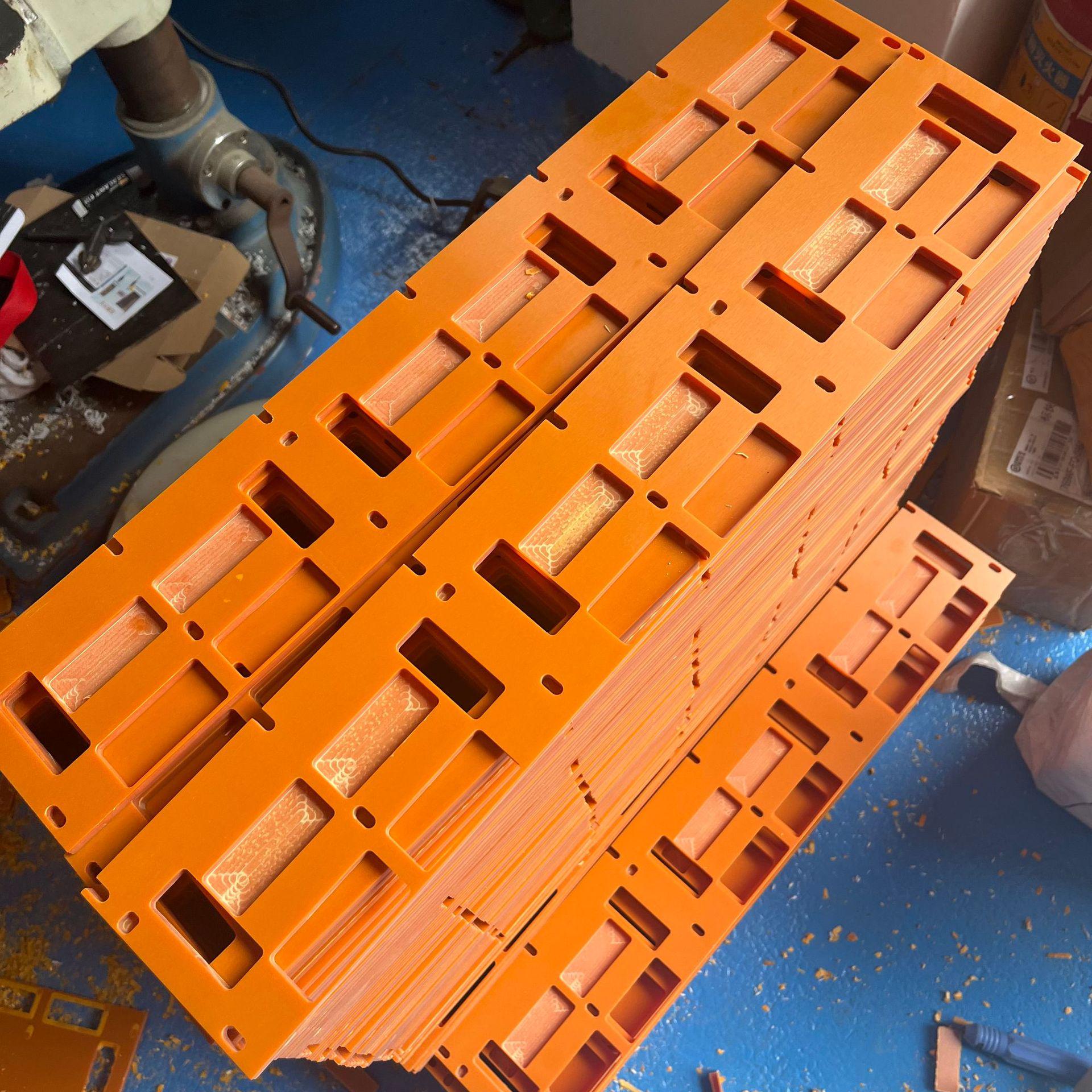 High-Temperature Resistant Orange Bakelite Insulating Gasket Washer