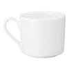 NARUMI Cup and Flat Simple and Espresso Microwave and Dishwasher Saucer, Rim, 100cc, White, Stylish, Cup/Demitasse Cup, Safe, 51030-2876
