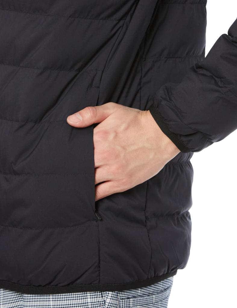 BRIDGESTONE Golf Men's Padded Blouson 6GZ01D, Black, Size LL