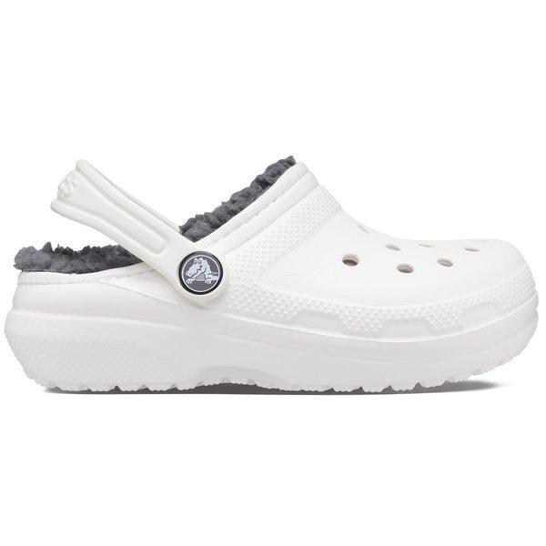 Crocs Classic Lined Clog Toddler White 207009 10m