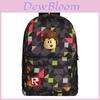 Mochila Xadrez Elegante Roblox Para Alunos Legais