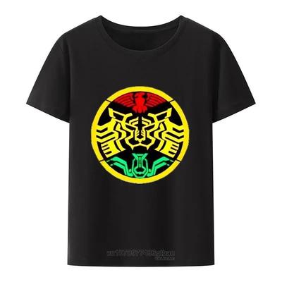 Unisex KaUnisex Rider OOO Super Tatoba Symbol Black White T Shirt Unisex Modal O-neck Summer O-neck Shirt Casual Streetwear Tops