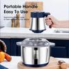 Electric Meat Grinder 5L Heavy Duty Professional Food Processor for Home Kitchen Multi-functional Mincer