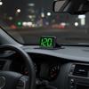 Car Heads up Display Compact Design HUD Clear Day and Motion White X1
