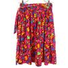 YVES SAINT LAURENT 90s Old Floral Mimole length Wrap skirt No. 9 pink Women Used
