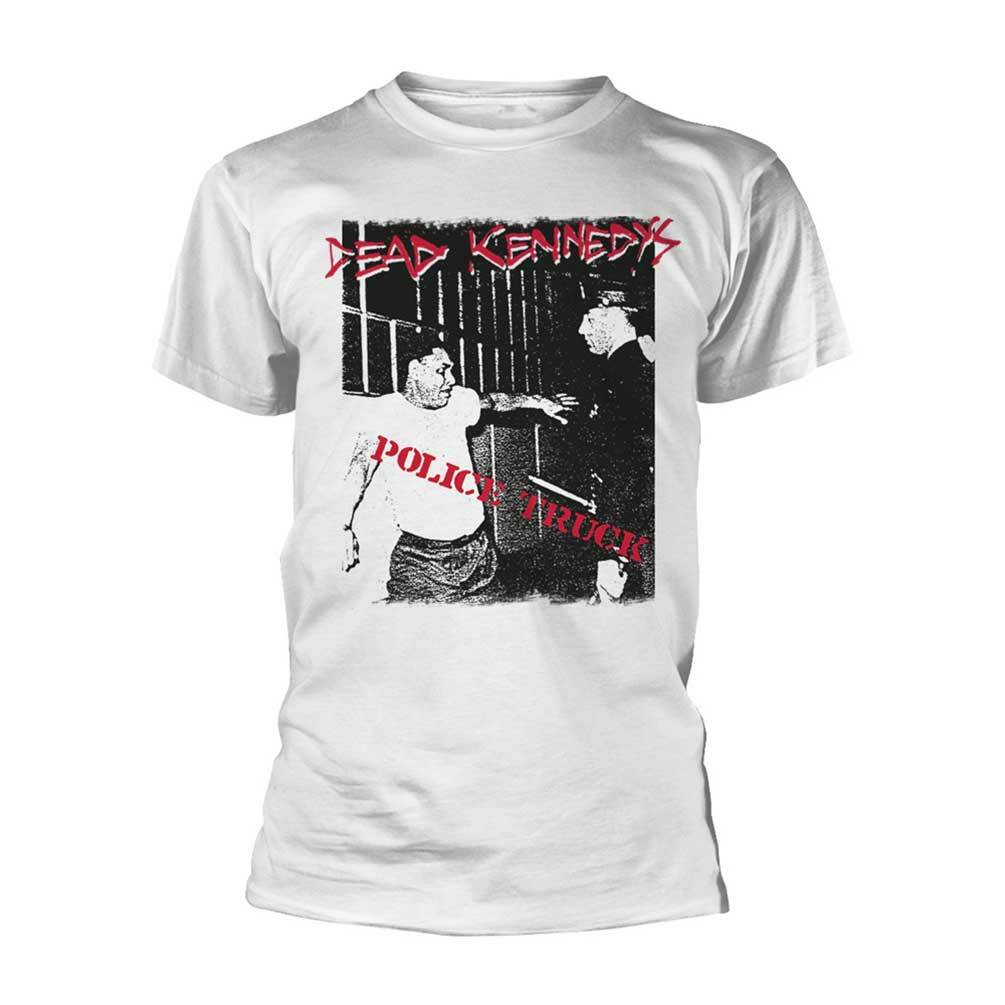 Dead Kennedys Police Truck White T shirt - NEW L