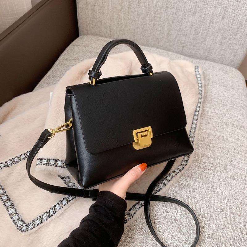 Premium Sense Niche Small Bag Women's Bag New Trendy Autumn and Winter Retro Portable Versatile Single Shoulder Oblique