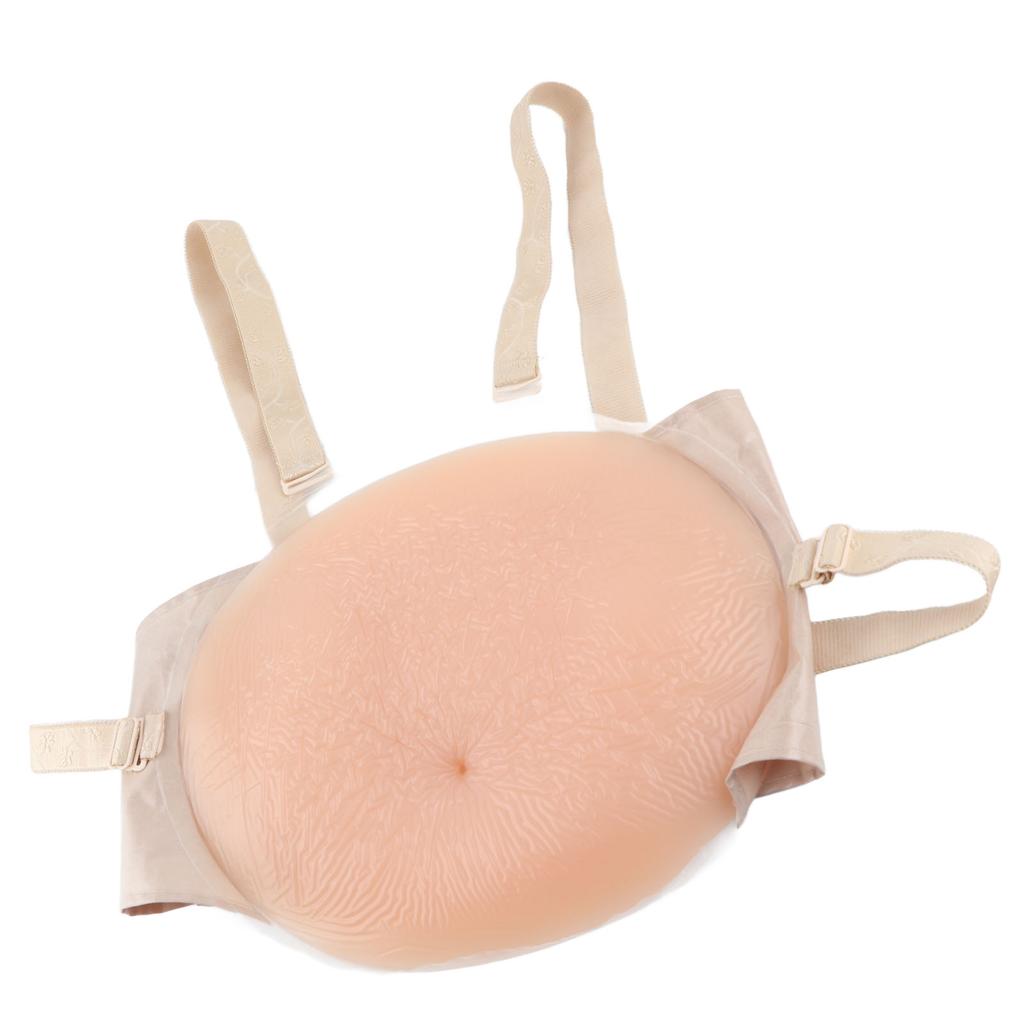 Silicone Fake Pregnancy Belly Lifelike Artificial False Belly Actress Performance Photography
