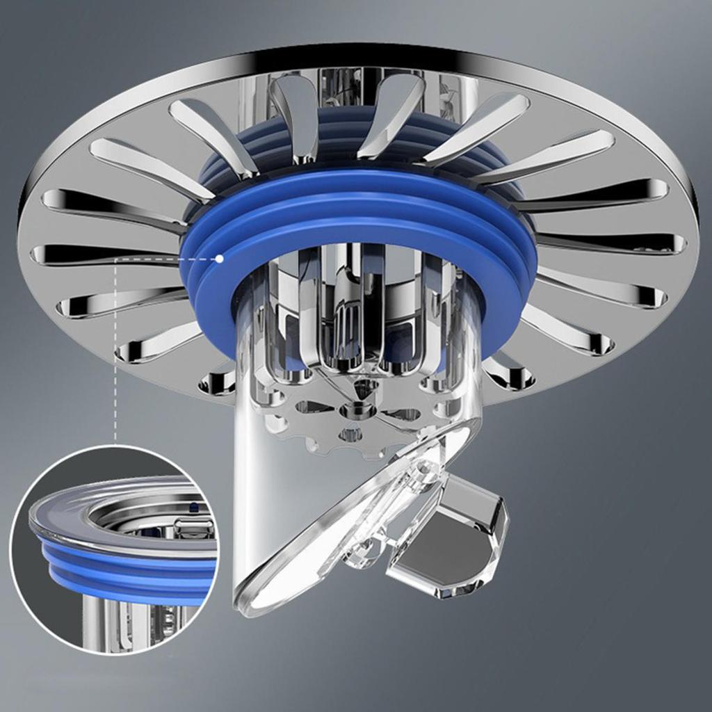 Odor Proof Floor Drain Core Plug Backflow Preventer Cuttable Toilet Sewer Filter Portable Drain Protector Bathroom Accessories