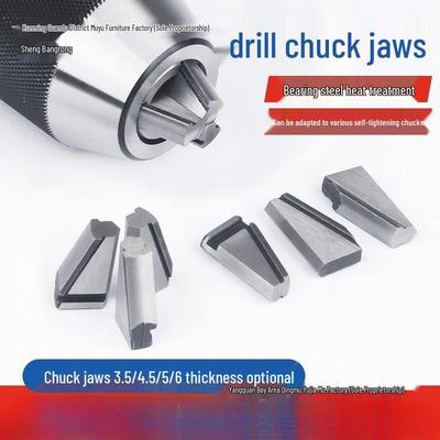 Self-Tightening Drill Chuck with Automatic 3-Jaw Clamping, Compatible with 1-13mm and 1-16mm Accessories