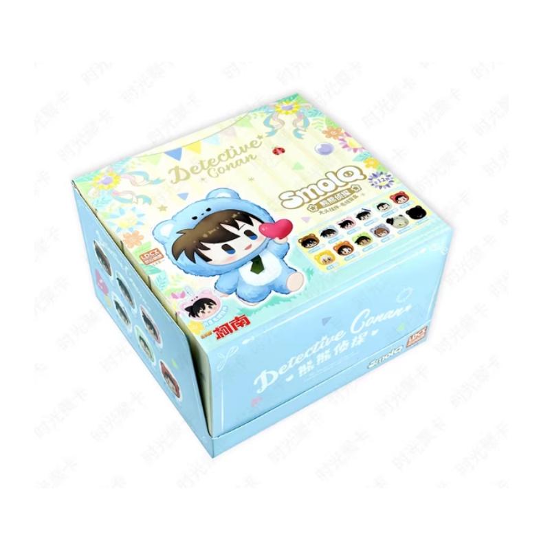 Ultimo Caldo Originale Detective Conan Xiong Xiong Peluche Detective Scatola Cieca Ciondolo Testa Grande Anime Kaitou Regalo Progettato Per Amanti degli Anime