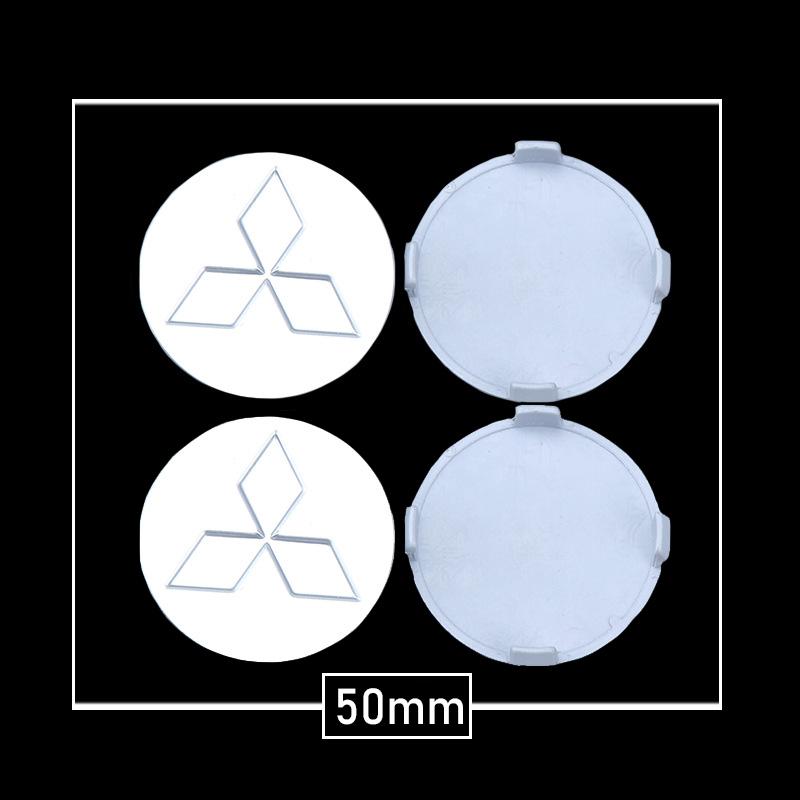 50/54/58/60/81mm Car Wheel Center Hub Cap Cover Rim Badge for Mitsubishi ASX Ralliart Eclipse Competition TRITION Evolution X wszm26