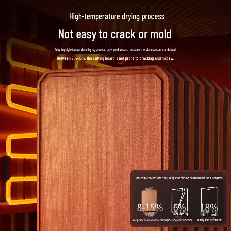 Kangbch Ebony Wood Cutting Board