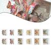 Gorgeous Gold Edged 3D Butterfly Wall Art Stickers Suitable for Weddings Parties and Home Aesthetics Set of 24