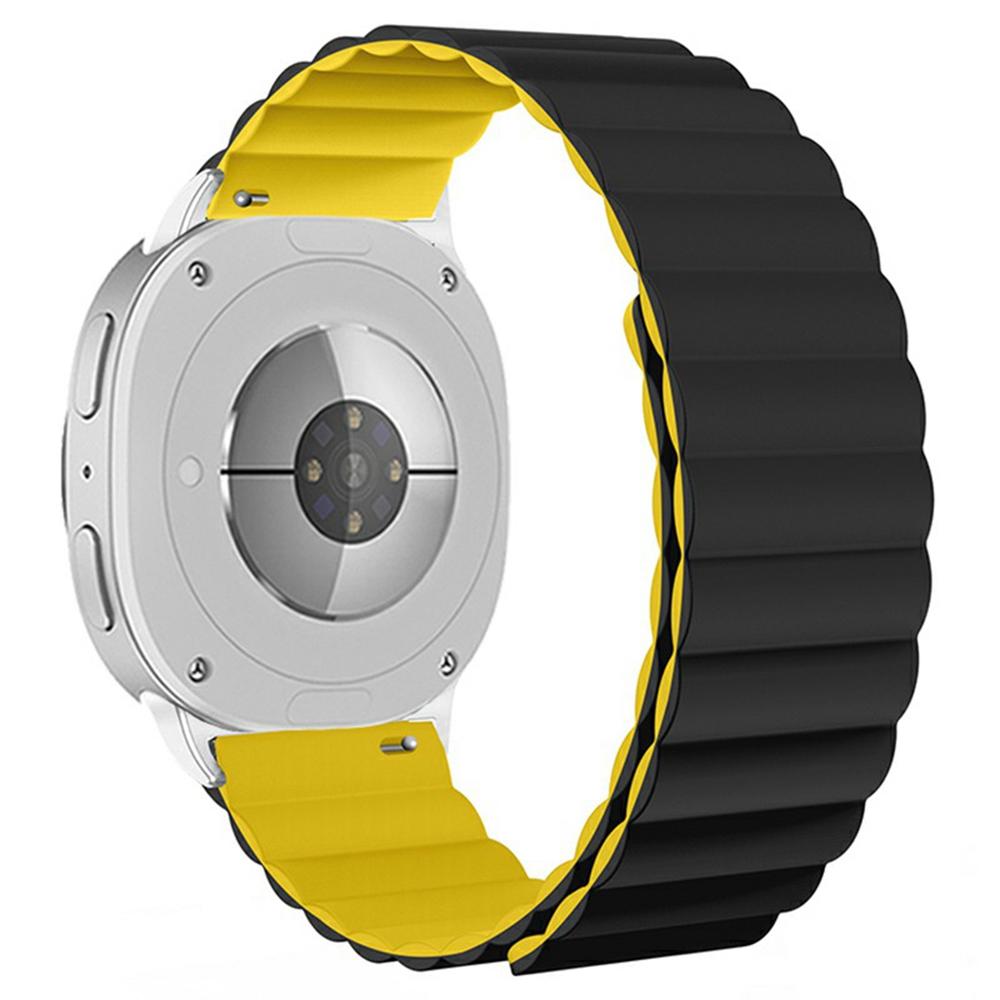 Silicone Strap for Samsung Galaxy Watch8 44mm/40mm/Watch8 Classic 46mm Magnetic Smart Watch Band