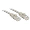 CAT.6 U/UTP Network Patch Cable - LINDY - 10m - Molded - Cable Clamp - Anti-kink Protection