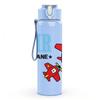 1PC Air Plane Toy Kid Cartoon Pattern 750ml Color Plastic Sports Water Bottle Leakproof Flip Straw Lid Suitable for Sports Office Home Use