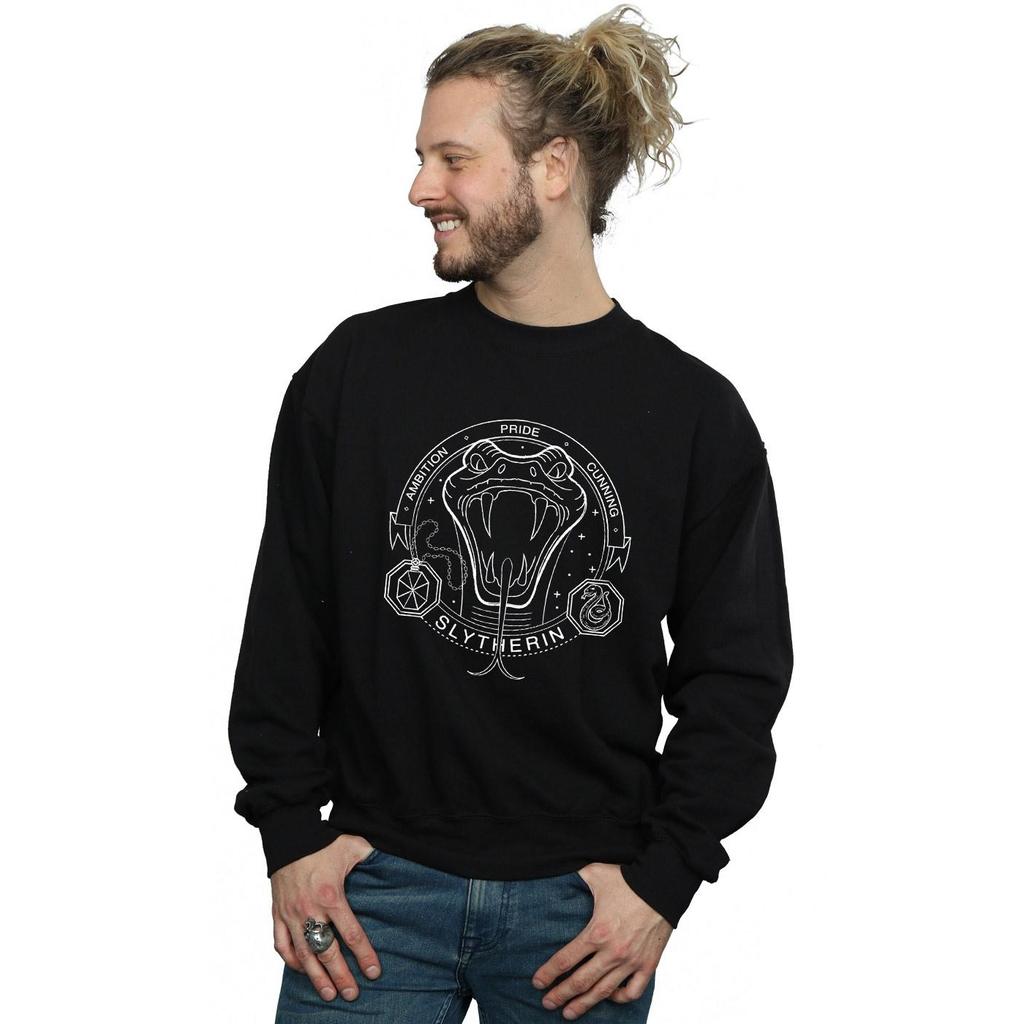 HARRY POTTER Mens Slytherin Sweatshirt