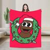 Mr Hankey Merry Christmas Southparkd Blankets Anime Flannel Throw Blanket Summer Air Conditioning Decor Ultra-Soft Warm Bedsprea