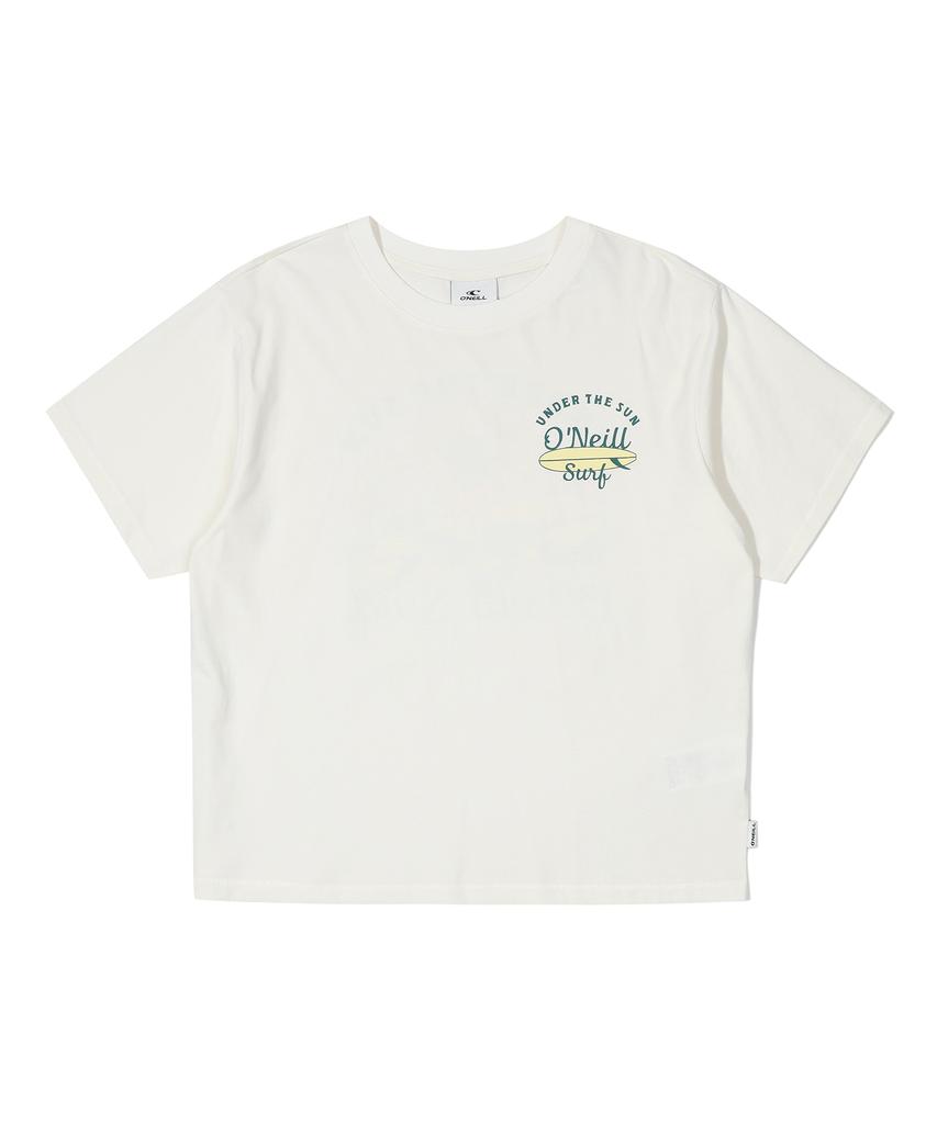 ONEILL Women'S Boxy Fit Back Print Short Sleeve T-Shirt Owtr6I203-100