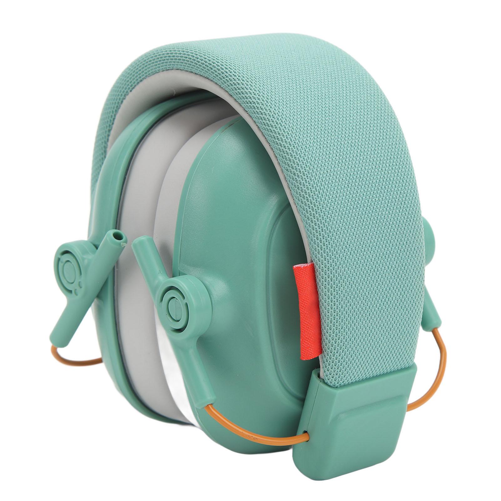 Kids Ear Muff Hearing Protection Noise Reduction Comfortable Infant Children Earmuff Headphone Color: Mint Green