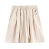 Colorful High-Waist Ice Silk Women's Loose Slimming Wide-Leg Summer Shorts