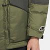 Nike Removable Hood Comfortable Warm Durable Down Jacket Men Jacket Dark-Green CU4393-222