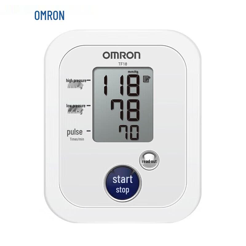 OMRON TF18 Upper Arm Electronic Blood Pressure Monitor