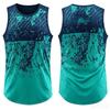Fashion Tennis Sports Men's Tank Top Casual Sleeveless Shirt Outdoor Running Fitness Clothing Summer Quick Dry Breathable Vest