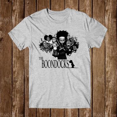 Pánské šedé tričko The Boondocks Velikost S-5XL Unisex tričko