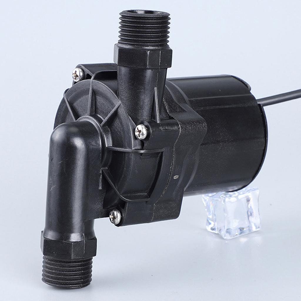 DC/12V Vattenvärmare Boosterpump Ultratyst Borstlös Motor Vattencirkulationspumpar för Vattencirkulationssystem