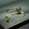 Open Arm Ring Fashion Niche Design Sense Bracelet Creative Asymmetrical Adjustable Alloy Bracelet Women
