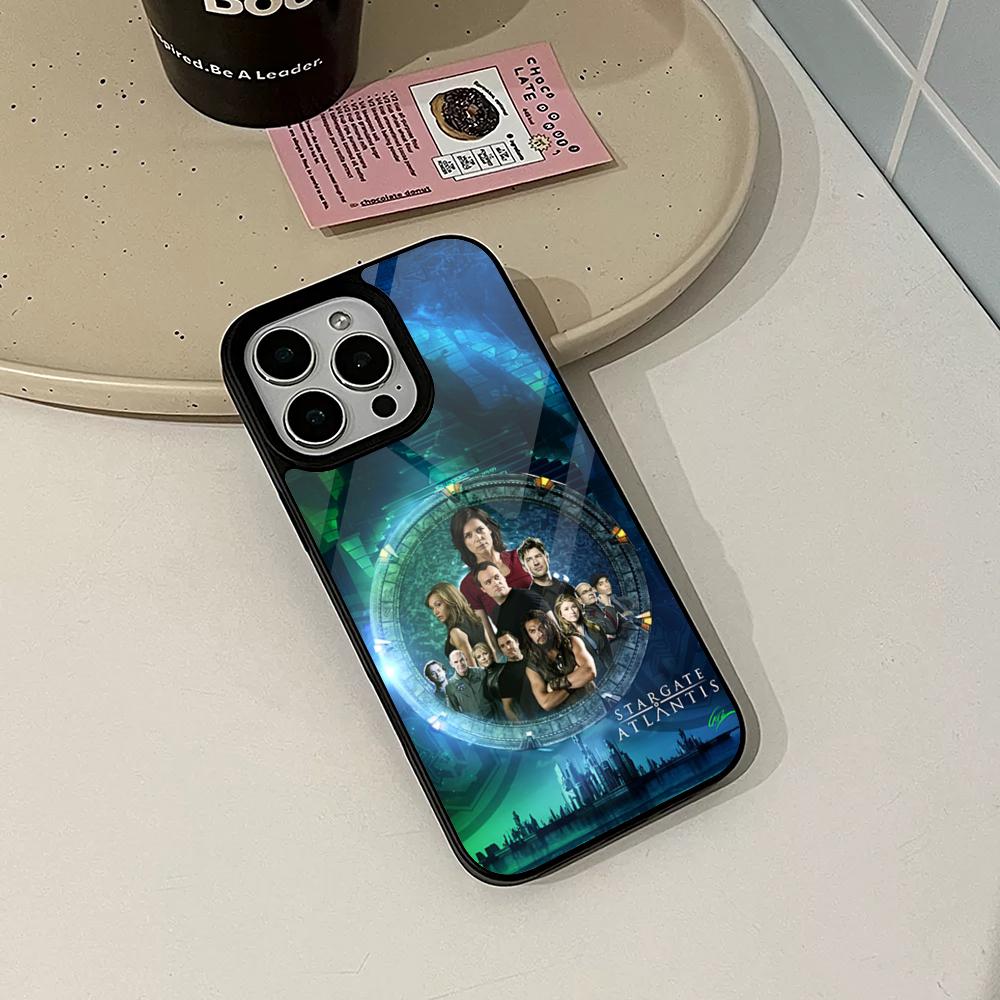 S-Stargate A-Atlantis Phone Case for Iphone 17 16 15 14 Air 13 12 11 Pro Max Mini Plus Fundas Shell PC+TPU Cover