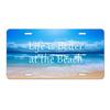 Sublimation Printed US Standard License Plate Metal Sign, 12x6 Inches, Hot-Selling Design