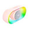 Speaker With Dynamic Lighting 15 Hour Play time Small Portable Design 360 Soundstage ABS for Home Entertainment