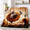 Dancing Cat Customize Your Name Blanket Used For Chair Office Sofa Bed Camping Soft And Warm Giving Friends And Relatives Birthday Graduation Gift