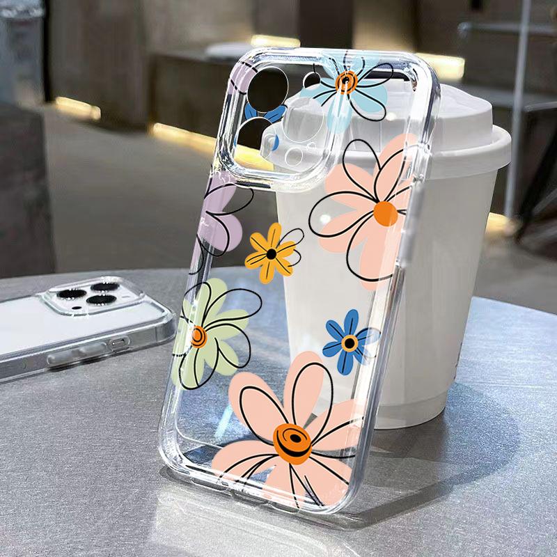 Pink Magnolia Branch Pattern Phone Case for iPhone 17 16 15 14 13 12 11 16E Series Pro Max Plus Double Layer Protection
