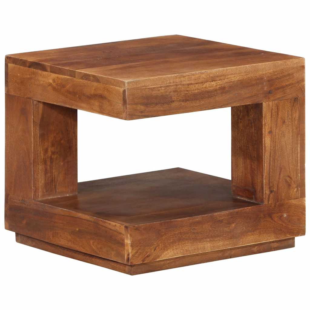 Coffee Table 45 X 45 X 40 Cm Solid Acacia Wood