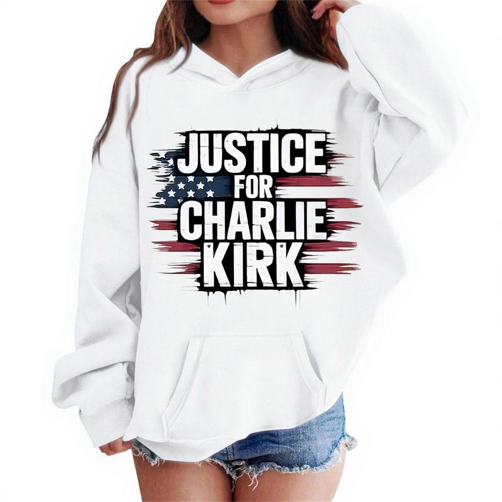 Kids' Fashion Printed Pullover Casual Long-Sleeve Crewneck Hoodie Top