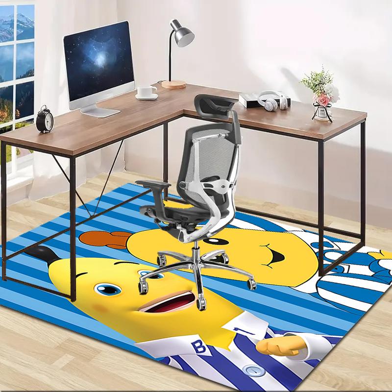 1pc Banana Design Area Rug - Non-Slip, Soft & Cozy Floor Mat for Living Room, Bedroom, Office - Indoor/Outdoor Decorative Carpet