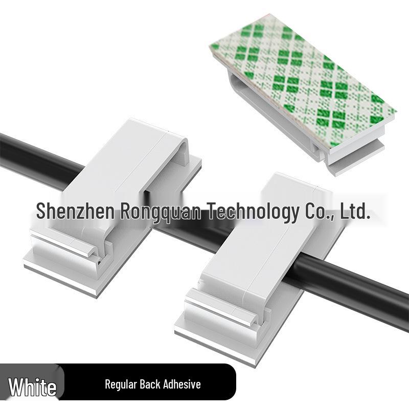 Klip do Organizacji Przewodów i Kabli Sieciowych Kamery Samochodowej na Deskę Rozdzielczą - Zarządzanie Kablami na Biurko