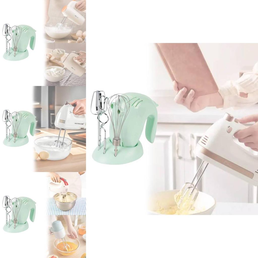 Electric Handheld Mixer For Baking And Whipping With 5speed Control For Home Use