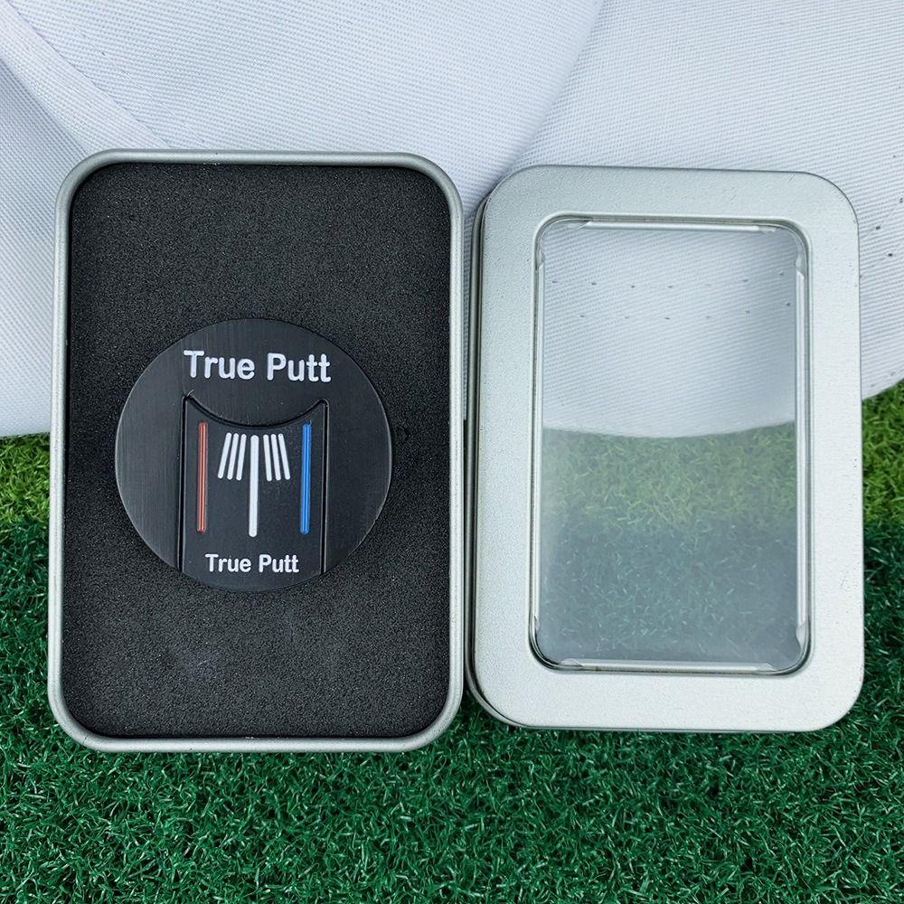 High Precision Level Reading Ball Marker Detachable Golf Ball Marker  Golfer Gift