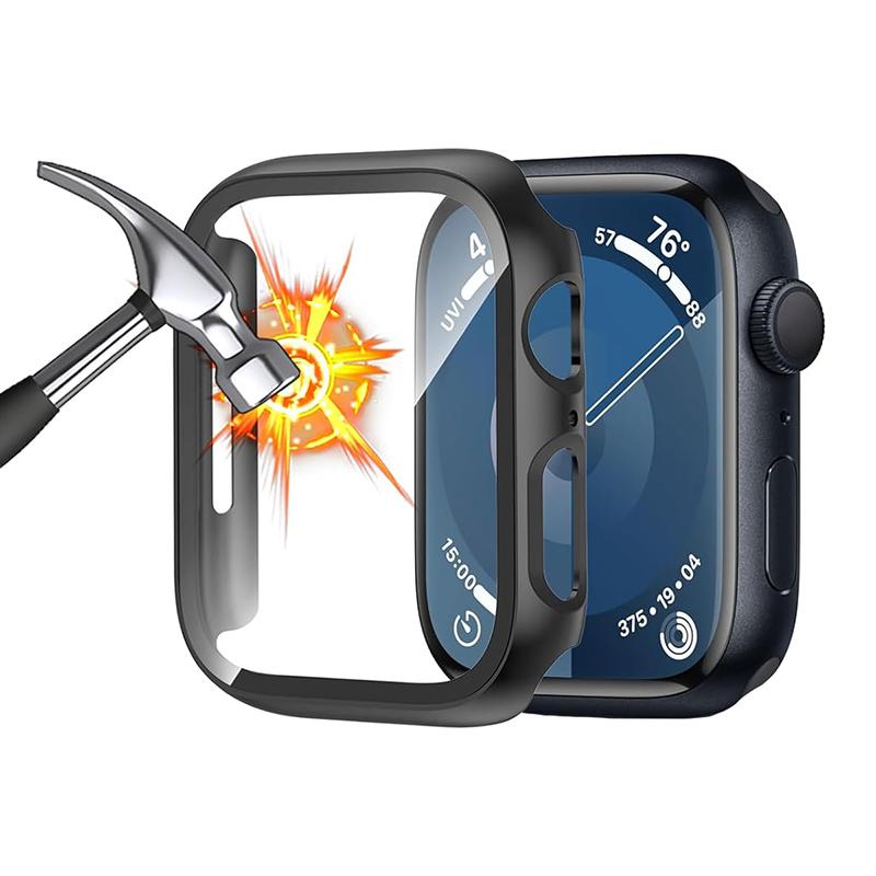 

Защитное стекло для экрана для Apple Watch Series 11 10 Ultra 3 SE 2 49 мм 46 мм 42 мм 45 мм 41 мм 40 мм 44 мм 46 42 49 мм Защитные аксессуары 46mm чёрный