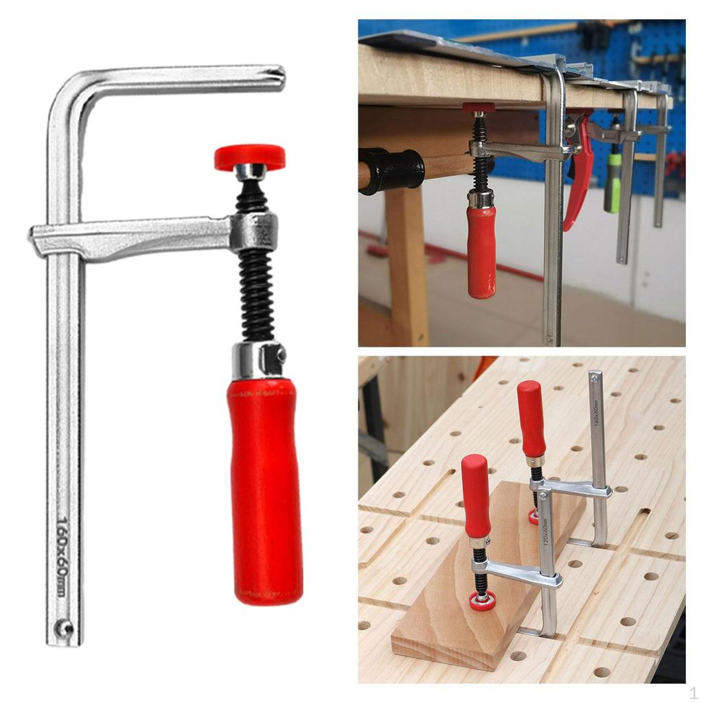 Guide Rail Clamp Accessory Jigs Replaces for Woodworking Tool Hold Down Clamping range 120mm
