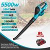 5500W Leaves Snow Dust Cleaning Power Tool High Power Brushless Electric Air Blower Cordless Portable Snow Leaf Blower