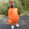 Christmas Inflatable Costume Waterproof Flame Retardant Blow Up Thanksgiving Turkey Costume For Festival Party